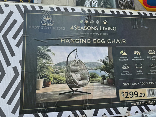 Cotton king hanging - king, chair