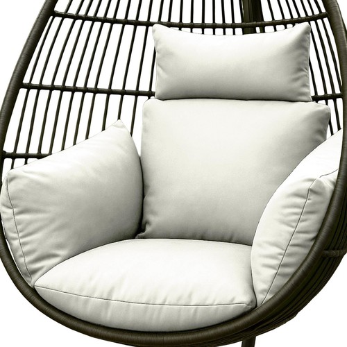 Natural egg chair cushion - natural,