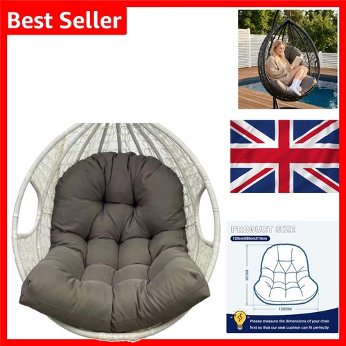 Soft gray hanging chair - gray,