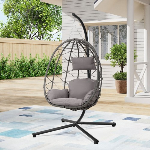 Hanging rattan egg - egg, with